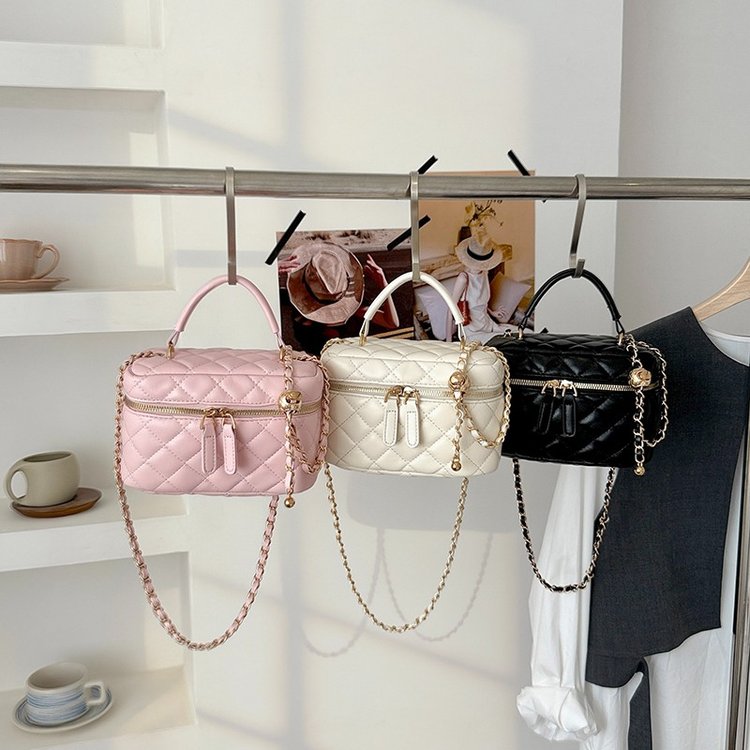Women's Box Bag with Zipper Closure - Summer 2026 - One Size